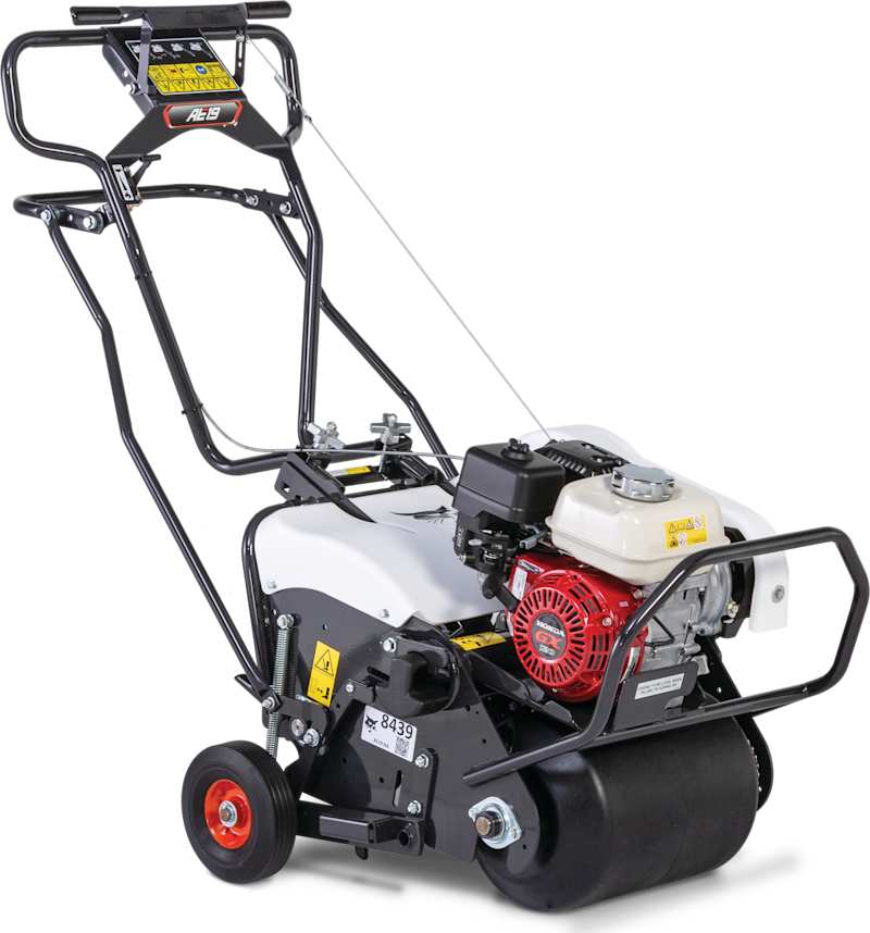 Bobcat AE19 walk-behind aerator, formerly the Ryan Lawnaire